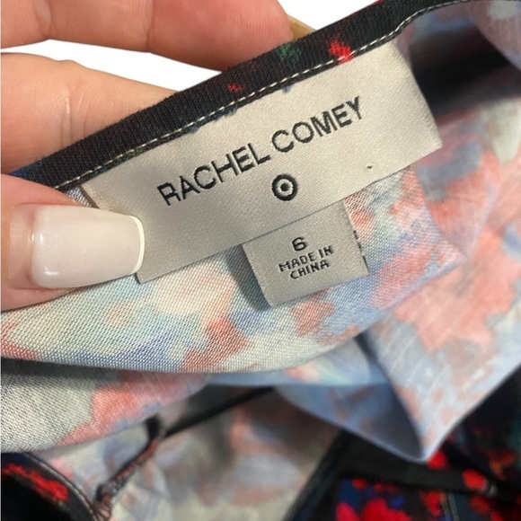 RACHEL COMEY x TARGET Kodak Red Floral Print Volume 3/4 Sleeve I Size: 6 - Picture 13 of 13